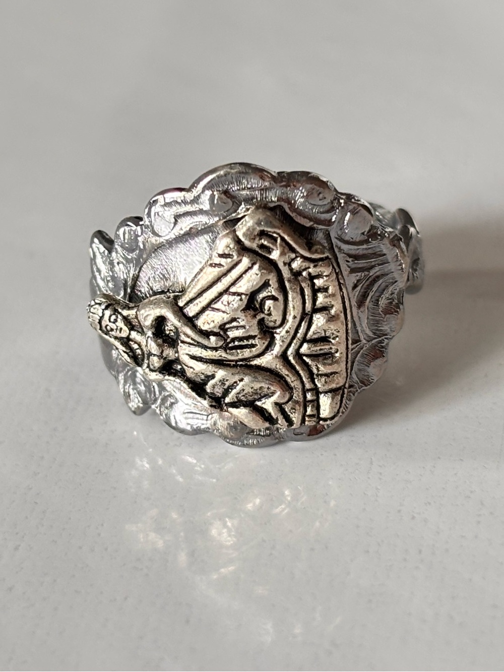 Handmade by MJ spoon rings